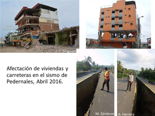 Sismo Pedernales 16 Abril 2016