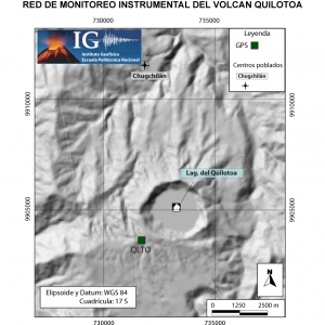 Red de monitoreo QUILOTOA