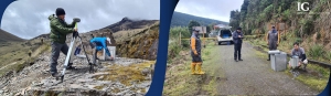 Campaña de mediciones de gravimetría en los alrededores de los volcanes Chiles - Cerro Negro y la Caldera de Potrerillos, provincia de Carchi, Ecuador