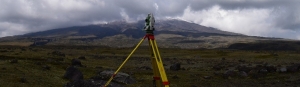 Toma de Medidas del volcán Cotopaxi con EDM&#039;s