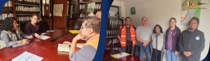 Reunión de trabajo con funcionarios de la Secretaría De Seguridad del Distrito Metropolitano De Quito, GAD Parroquial De San José De Minas e IG-EPN