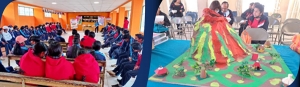 Seguimiento y retroalimentación con docentes de las UE y técnicos de las UGR de la provincia de Chimborazo para facilitar talleres interactivos sobre peligros sísmicos y volcánicos