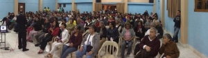 Charla sobre la actividad del volcán Cotopaxi en la sede del Comité De Damas de Capelo