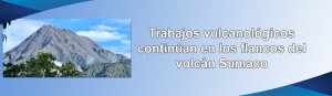 Trabajos vulcanológicos continúan en los flancos del volcán Sumaco