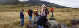 Trabajo inter-institucional de verificación de zonas de amenaza por lahares del volcán Cotopaxi