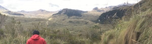 Medidas de parámetros físico-químicos de las fuentes termales e instalación de cenizómetros en la zona del complejo volcánico Chiles - Cerro Negro