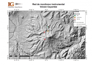 Red de monitoreo CAYAMBE