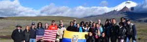 Visita de científicos del USGS, OFDA y oficiales de Manejo de Riesgos del estado de Washington