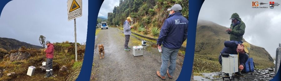 Campaña de mediciones gravimétricas en el complejo volcánico Chiles - Cerro Negro