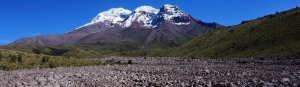 Inspección y calibración de las simulaciones numéricas de flujos de lodo y escombros producidos en la quebrada Yambo Rumi, zona suroriental del volcán Chimborazo