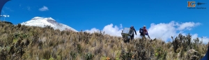 Campaña de Gravimetría en el volcán Cotopaxi