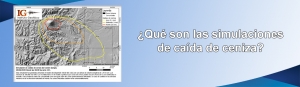 ¿Qué son las simulaciones de caída de ceniza?