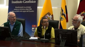 Gobierno Nacional y el Instituto Geofísico reciben vulcanólogos internacionales