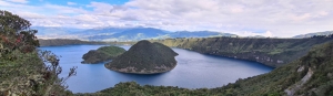 Campaña de medición de CO2 difuso en la laguna de Cuicocha